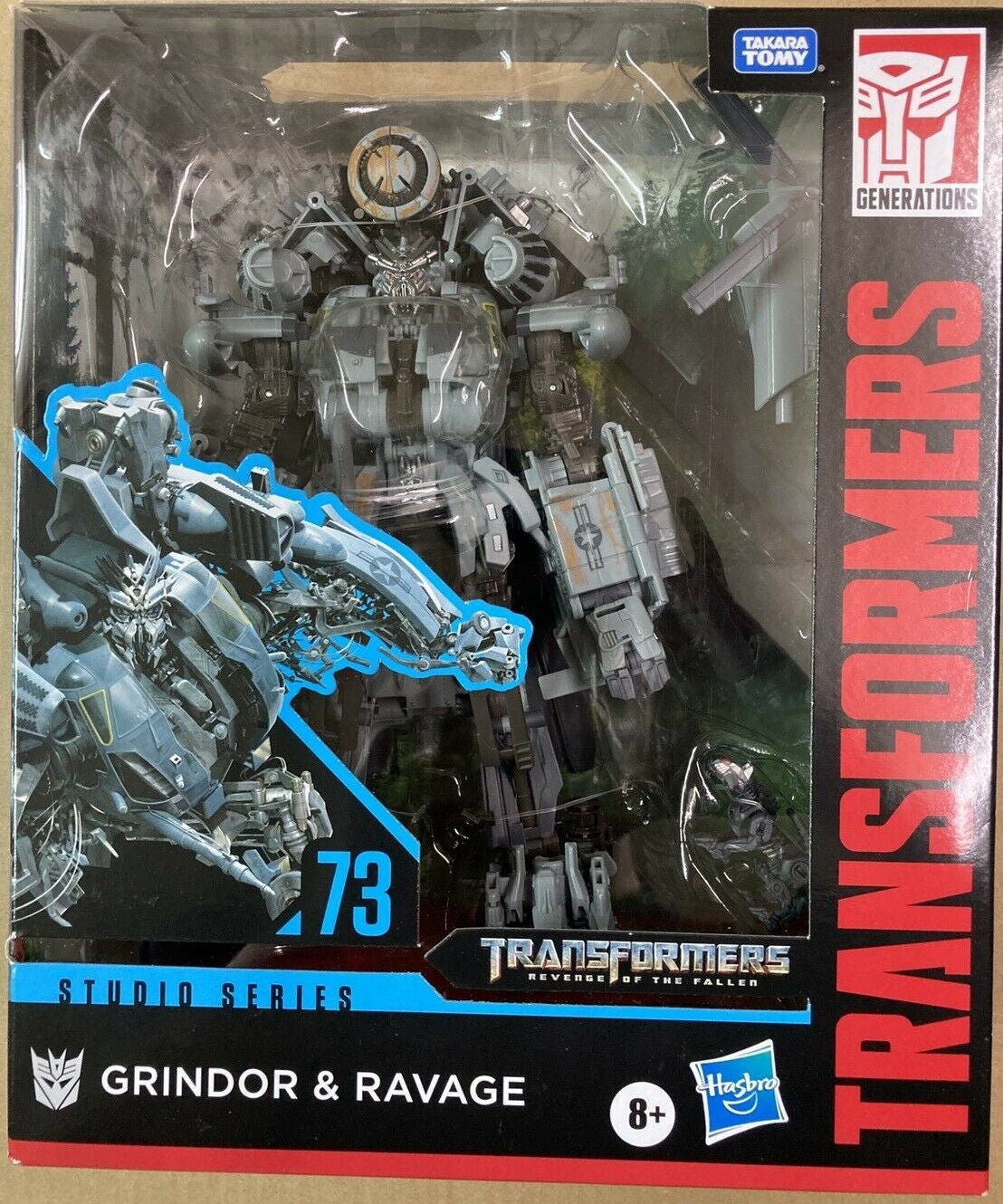 TRANSFORMERS GRINDOR & RAVAGE - LEADER STUDIO SERIES 73 — Toy Snowman