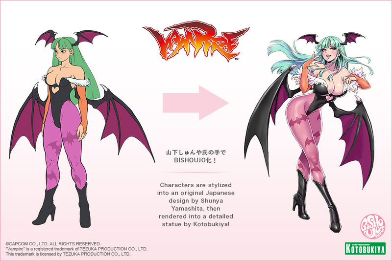 DARKSTALKERS MORRIGAN BISHOUJO STATUE - statue -  Kotobukiya