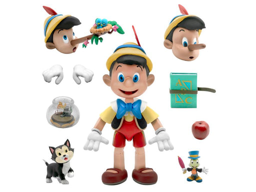 super7 Pinocchio Disney Ultimates! Pinocchio - Action & Toy Figures -  Super7
