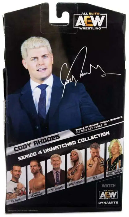 AEW All Elite Wrestling Unmatched Collection Series 4 Cody Rhodes - Collectables > Action Figures > toys -  Jazwares