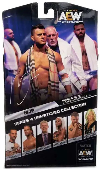 AEW All Elite Wrestling Unmatched Collection Series 4 MJF - Collectables > Action Figures > toys -  Jazwares