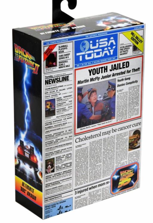 BACK TO THE FUTURE ULT DOC BROWN 2015 FIG 7'' (preorder) - Toy Snowman