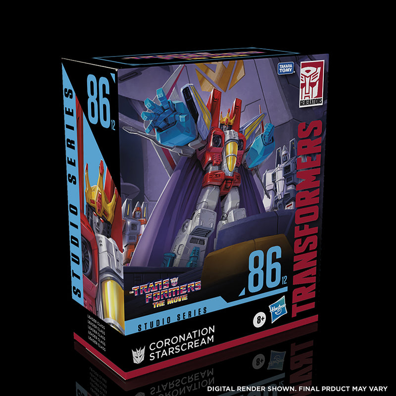 Coronation Starscream Transformers Studio Series 86 Leader king Star scream (preorder) Feb/april - Action figure -  Hasbro