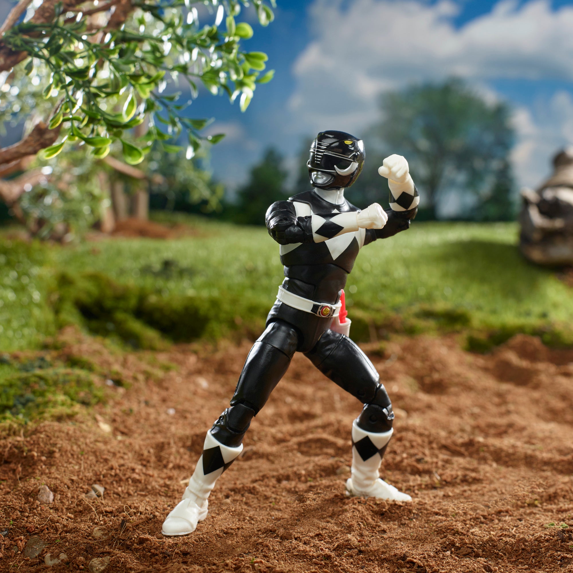 Power Rangers Lightning Collection Mighty Morphin - Black Ranger ADAM ...