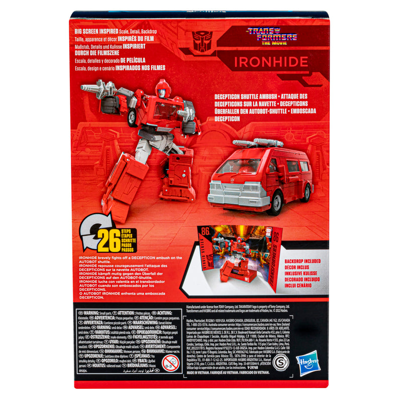 Transformers Studio Series 86-17 Voyager Class The Transformers: The Movie Ironhide (preorder Q1) - Action & Toy Figures -  Hasbro