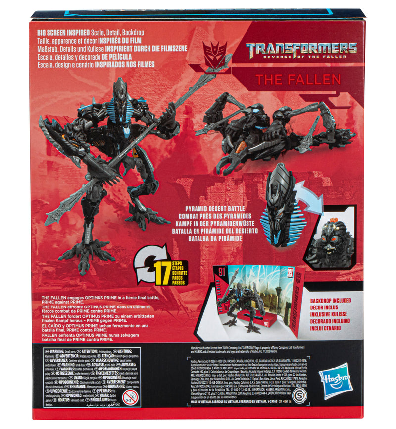 Transformers Studio Series 91 Leader Transformers: Revenge of the Fallen The Fallen (preorder Q1) - Action & Toy Figures -  Hasbro