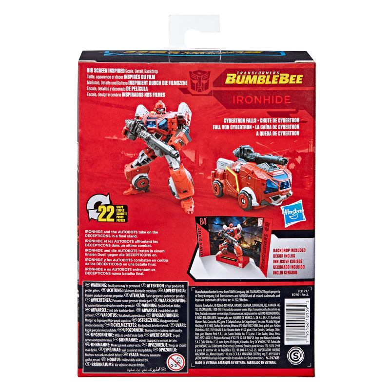 Transformers Studio Series 84 Deluxe Ironhide (preorder) - Action & Toy Figures -  Hasbro