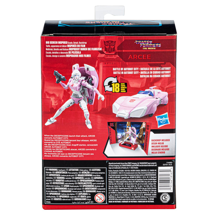 Transformers Studio Series 86-16 Deluxe The Transformers: The Movie Arcee (preorder) - Action & Toy Figures -  Hasbro