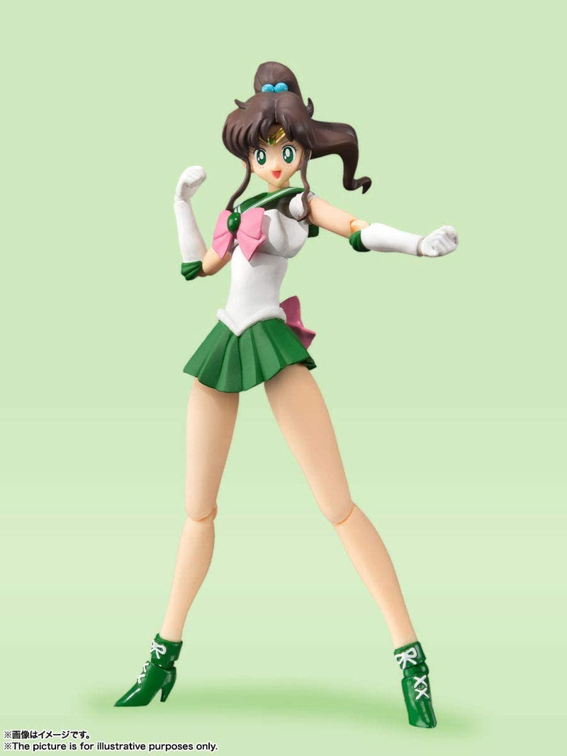 Sailor Jupiter - S.H.Figuarts  - Animation Color Edition- "Sailor Moon" - Action figure -  Bandai