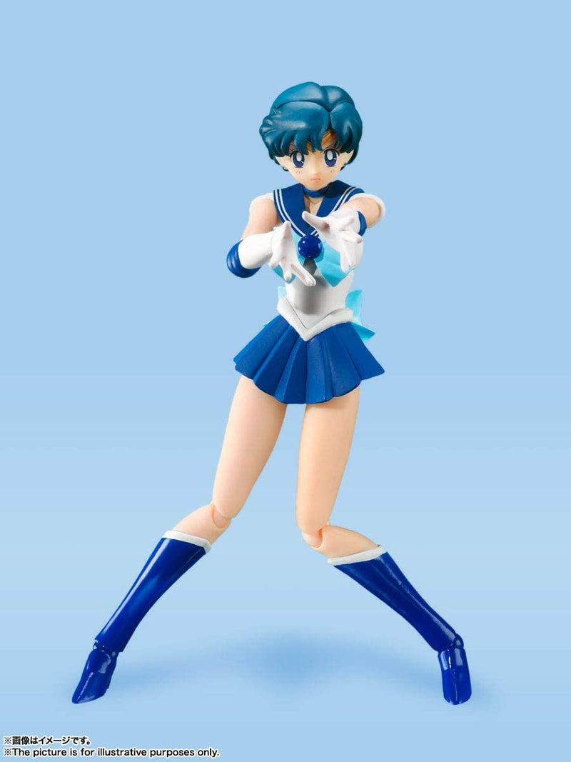 Sailor Mercury - S.H.Figuarts  -Animation Color Edition- "Sailor Moon" - Action figure -  Bandai