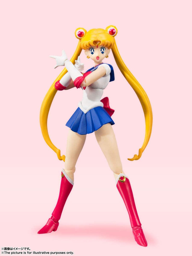 Sailor Moon - S.H.Figuarts  -Animation Color Edition- "Sailor Moon" - Action figure -  Bandai