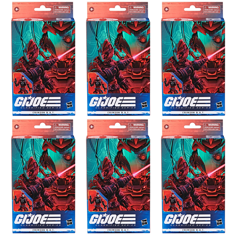 G.I. Joe Classified Army of CRIMSON B.A.T. SET of 6 Figures (Preorder ETA April ) - Collectables > Action Figures > toys -  Hasbro