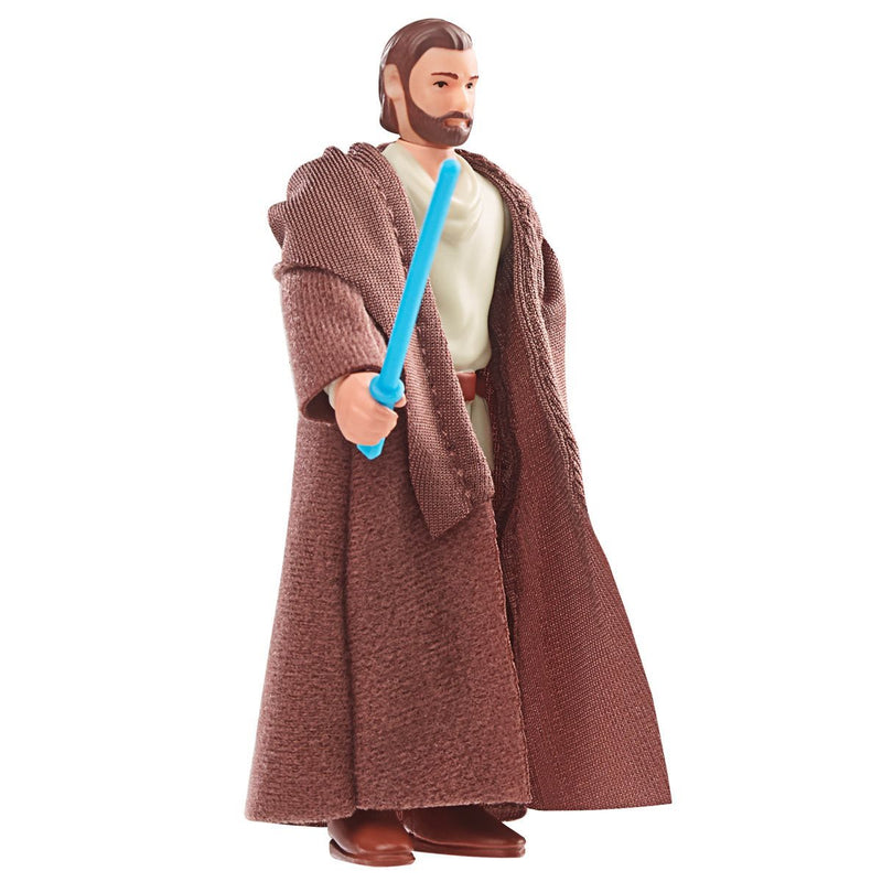 Star Wars The Retro Collection Obi-Wan Kenobi (Wandering Jedi) 3 3/4-Inch Action Figure - Action & Toy Figures -  Hasbro