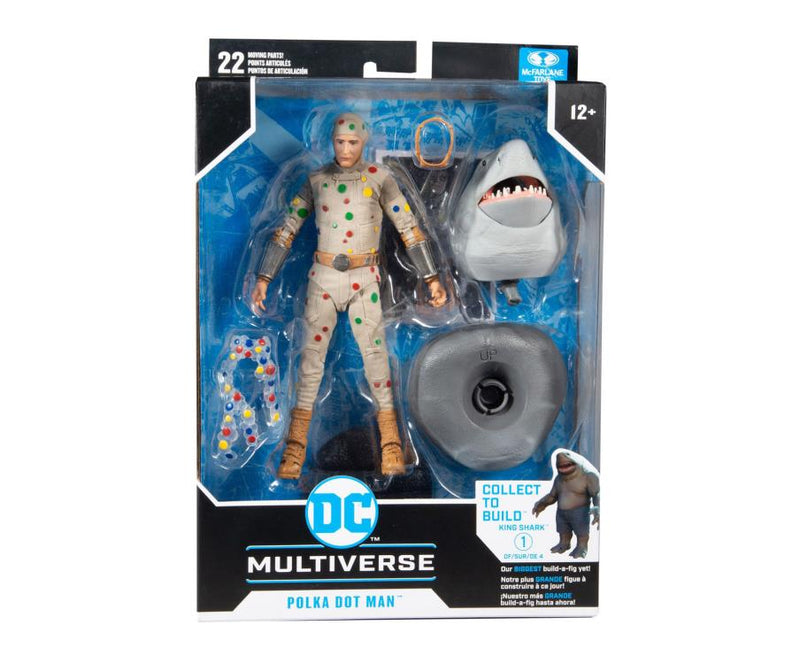 The Suicide Squad DC Multiverse Polka-Dot Man Action Figure (Collect to Build: King Shark) - Action figure -  McFarlane Toys