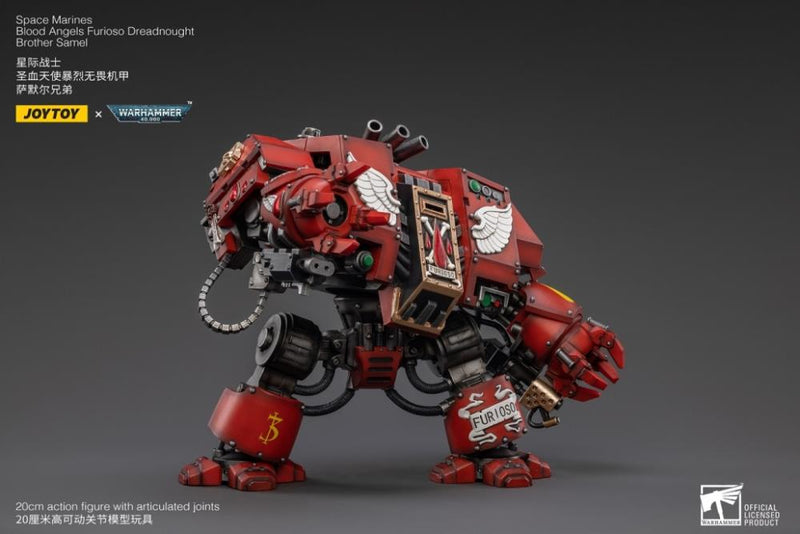 Warhammer 40K - Blood Angels - Furioso Brother Samel Dreadnought - Collectables > Action Figures > toys -  Joy Toy