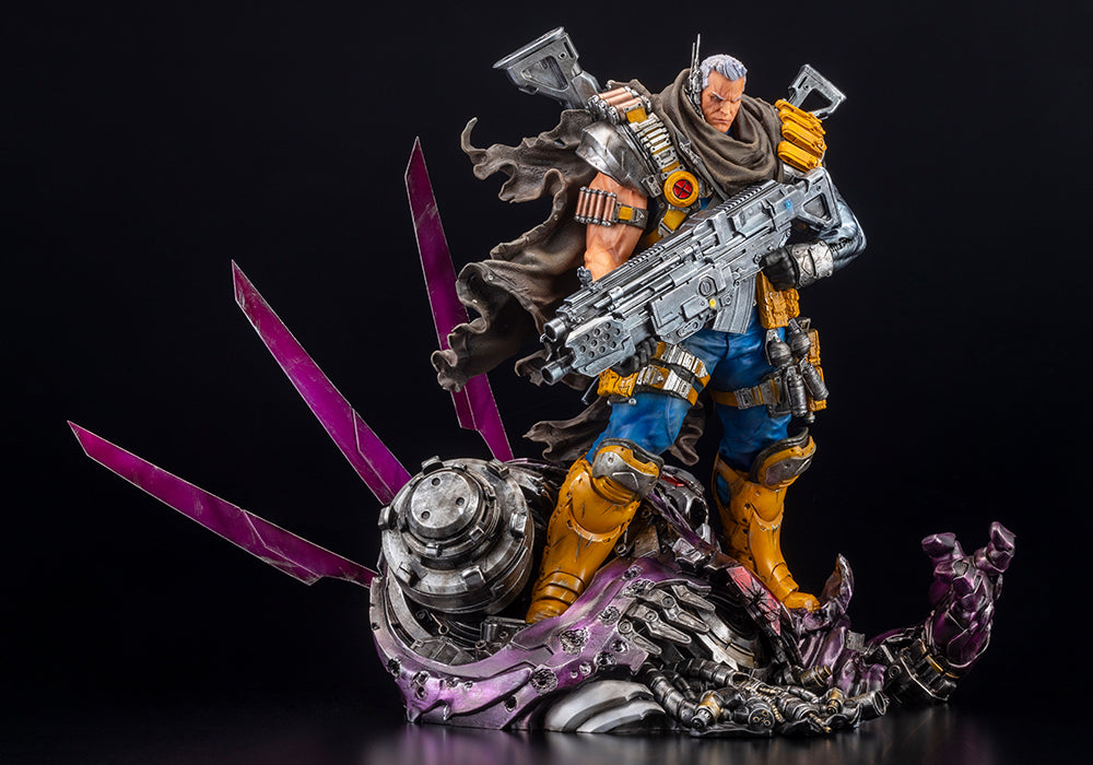 CABLE - MARVEL UNIVERSE X-MEN FINE ART STATUE — Toy Snowman