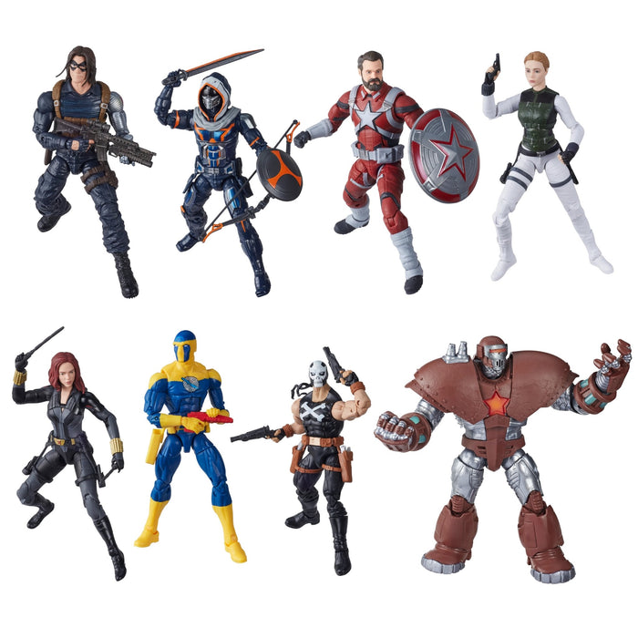 Marvel Legends Black Widow COMPLETE SET OF 7 - Crimson Dynamo BAF - Collectables > Action Figures > toys -  Hasbro