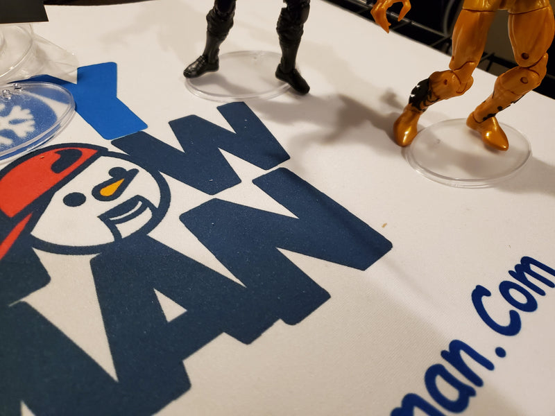 Star Display Stand Figures For 6 Inch (Clear or Black ) - Toy Snowman