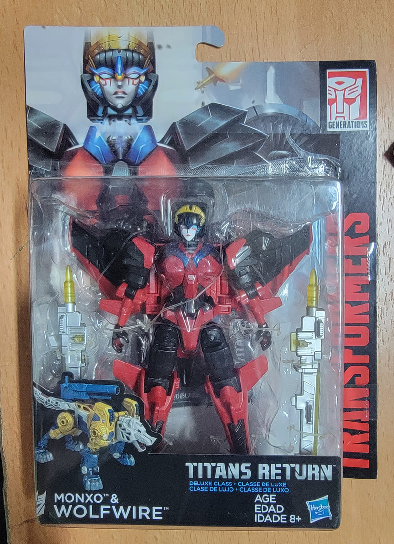 Transformers Titans Return Deluxe Windblade  **error packaging ** - Collectables > Action Figures > toys -  Hasbro