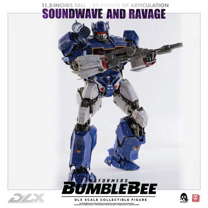 Threezero - Soundwave and Ravage Bumblebee Transformers DLX Scale