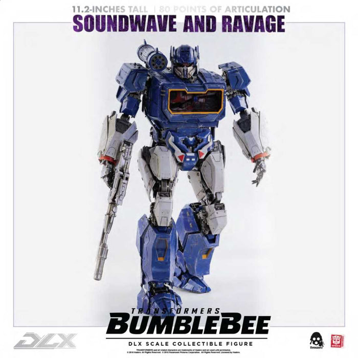 Threezero - Soundwave and Ravage Bumblebee Transformers DLX Scale
