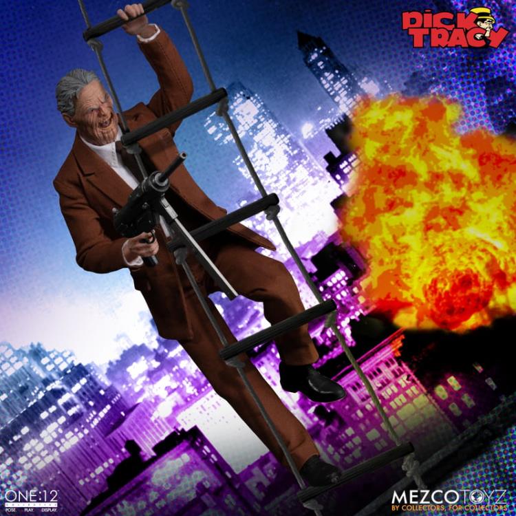 Dick Tracy One:12 Collective Pruneface (preorder) - Collectables > Action Figures > toys -  MEZCO TOYS