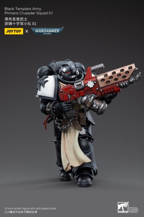 Warhammer 40K - Black Templars - Primaris Crusader Squad Set of 4 - Collectables > Action Figures > toys -  Joy Toy