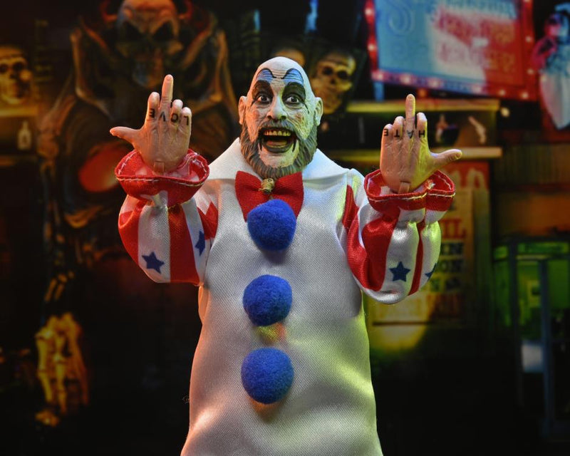 House of 1000 Corpses 20th Anniversary Captain Spaulding Clothed (preorder Sept) - Collectables > Action Figures > toy -  Neca