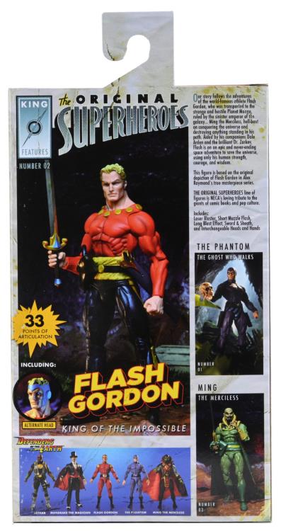 King Features The Original Superheroes Series 1 Set of 3 Figures - Action & Toy Figures -  Neca