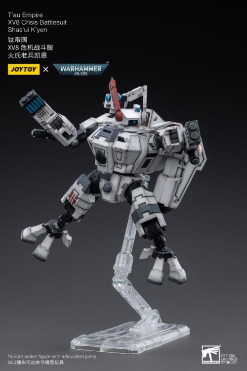 Warhammer 40K - Tau Empire - XV8 Crisis Battlesuit Shas'ui K'yen (preorder) - Collectables > Action Figures > toys -  Joy Toy