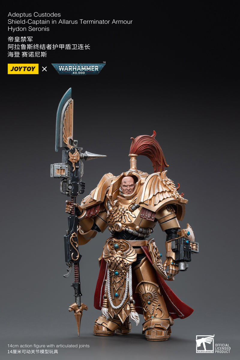 Warhammer 40k - Adeptus Custodes - Allarus Custodian Osyr Archimaxes (preorder) - Collectables > Action Figures > toys -  Joy Toy