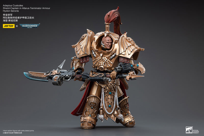 Warhammer 40k - Adeptus Custodes - Allarus Custodian Osyr Archimaxes (preorder) - Collectables > Action Figures > toys -  Joy Toy
