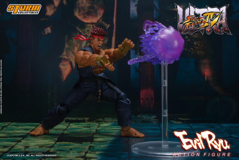 storm collectibles Ultra Street Fighter IV Evil Ryu 1/12 Scale Figure - Action & Toy Figures -  Storm Collectibles