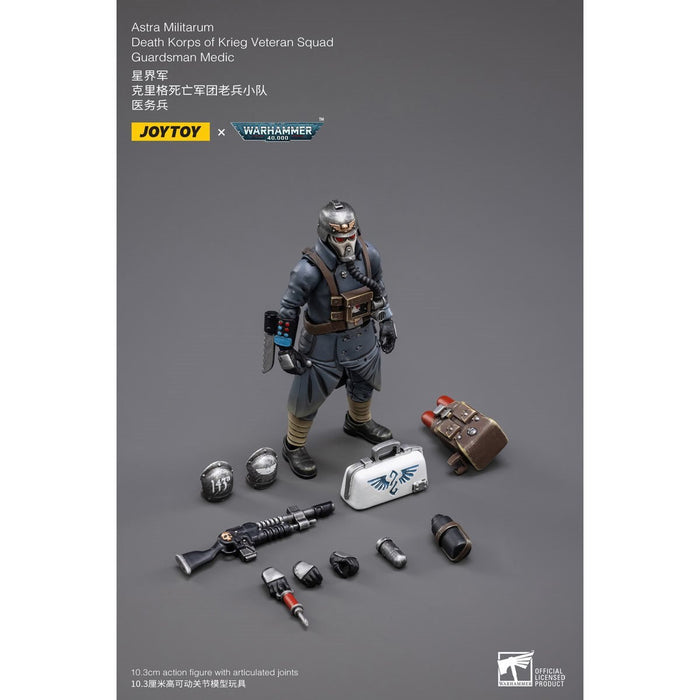 Warhammer - 40K Death Korps of Krieg Veteran Squad Guardsman  - Medic - Action & Toy Figures -  Joy Toy