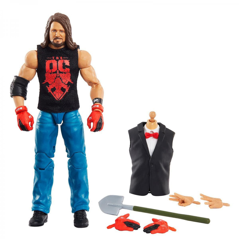 AJ Styles Action Figure - WWE WrestleMania Elite 2022 - Action figure -  mattel