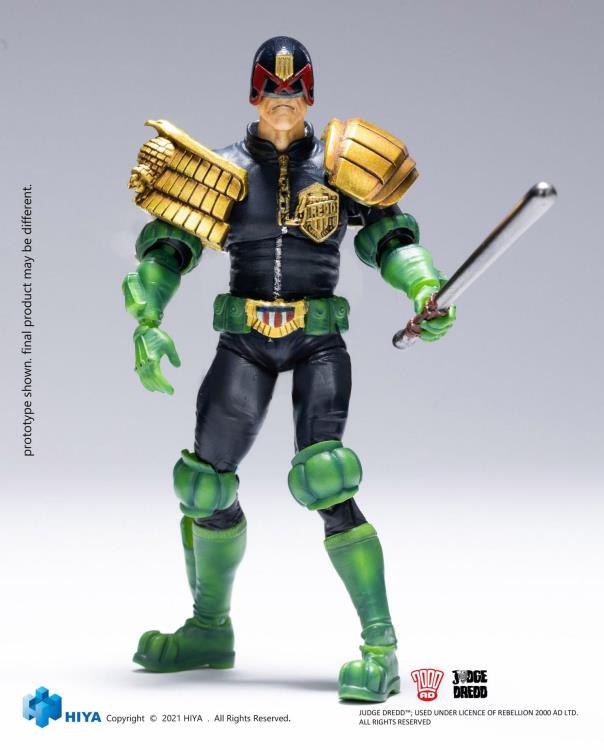 JUDGE DREDD PX 1/18 SCALE EXQUISITE MINI - Collectables > Action Figures > toys -  HIYA TOYS