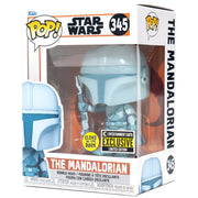 Star Wars: The Mandalorian Hologram Glow-in-the-Dark Pop! Vinyl Figure - Exclusive - Action & Toy Figures -  Funko Pop!