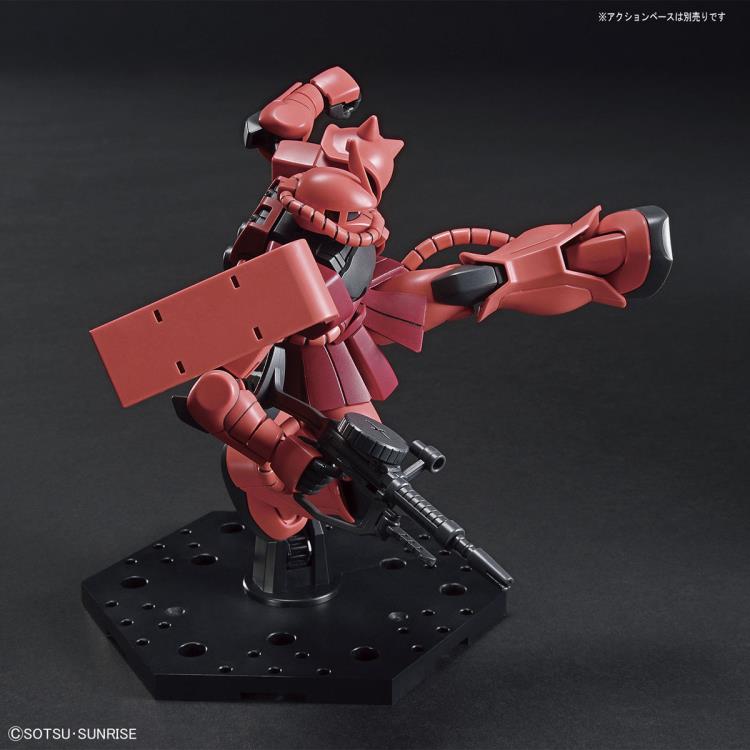 Gundam HGUC 1/144 MS-06S Zaku II (Char Aznable Custom) Model Kit - Model Kits -  Bandai