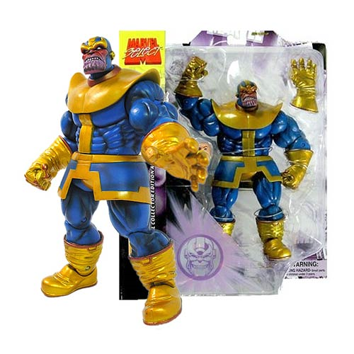 Thanos Marvel Select Action Figure Toy Snowman