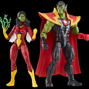 Marvel Legends - Skrull Queen and Super-Skrull (preorder August) - Collectables > Action Figures > toys -  Hasbro