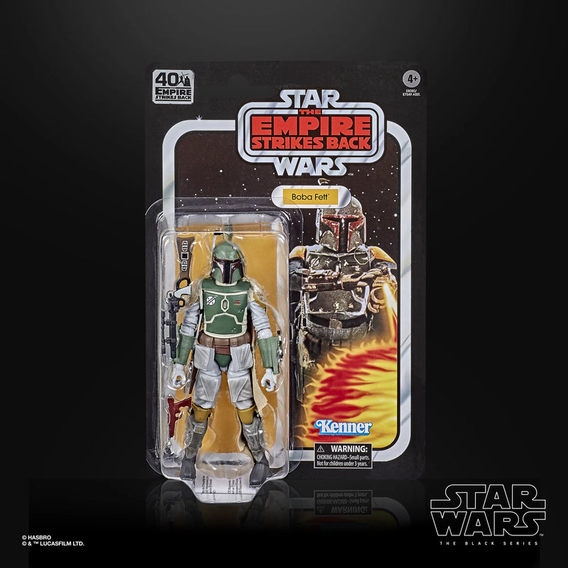 Star Wars the Black Series Boba Fett, 40th anniversary - Collectables > Action Figures > toys -  Hasbro