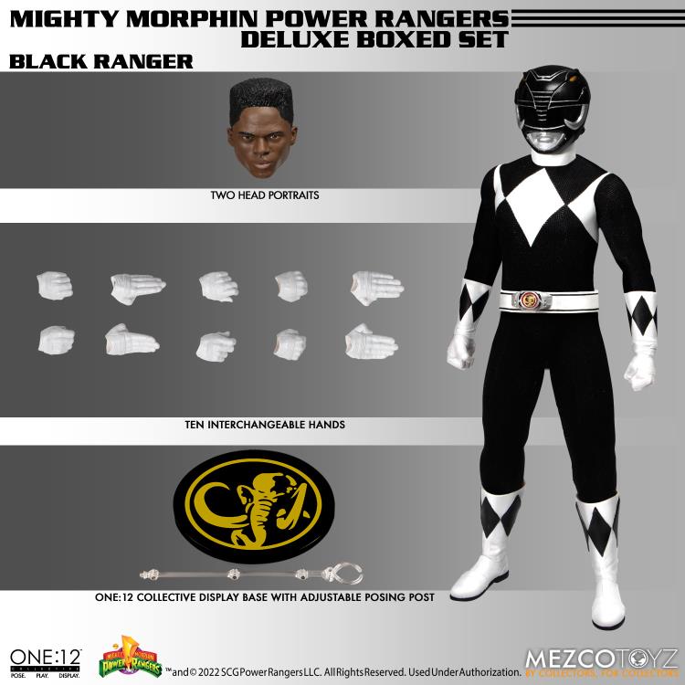 ONE:12 MIGHTY MORPHIN POWER RANGERS DLX SET (preorder) - Collectables > Action Figures > toys -  MEZCO TOYS