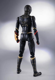 Spider-Man: No Way Home S.H.Figuarts Spider-Man (Black & Gold Suit) - Action & Toy Figures -  Bandai