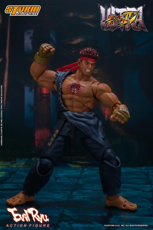 storm collectibles Ultra Street Fighter IV Evil Ryu 1/12 Scale Figure - Action & Toy Figures -  Storm Collectibles