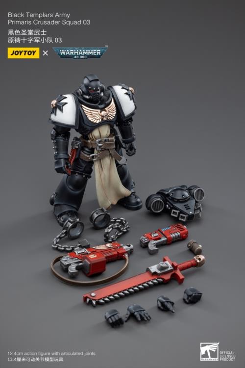 Warhammer 40K - Black Templars - Primaris Crusader Squad Set of 4 - Collectables > Action Figures > toys -  Joy Toy