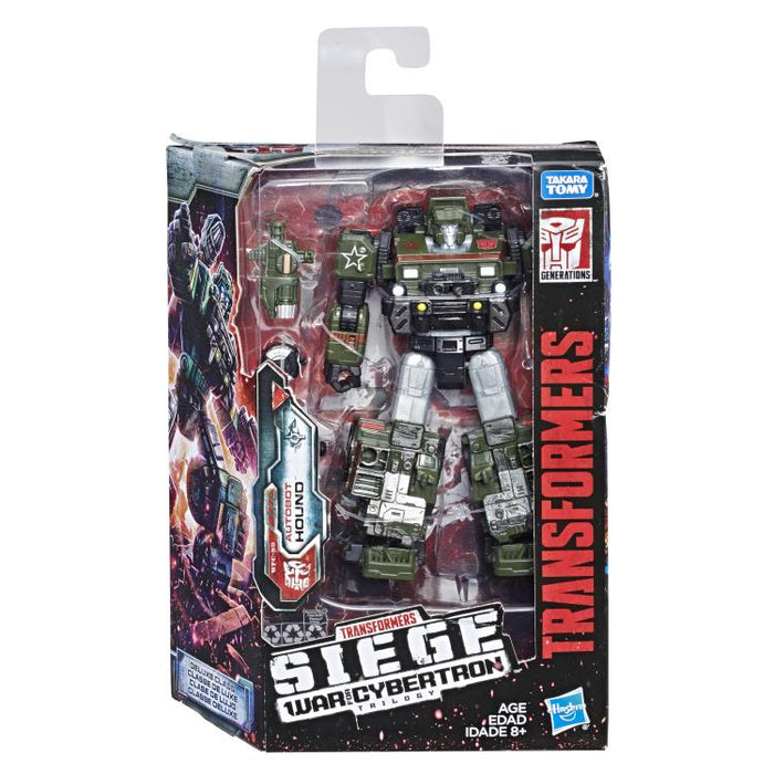Transformers War for Cybertron: Siege Deluxe Hound — Toy Snowman