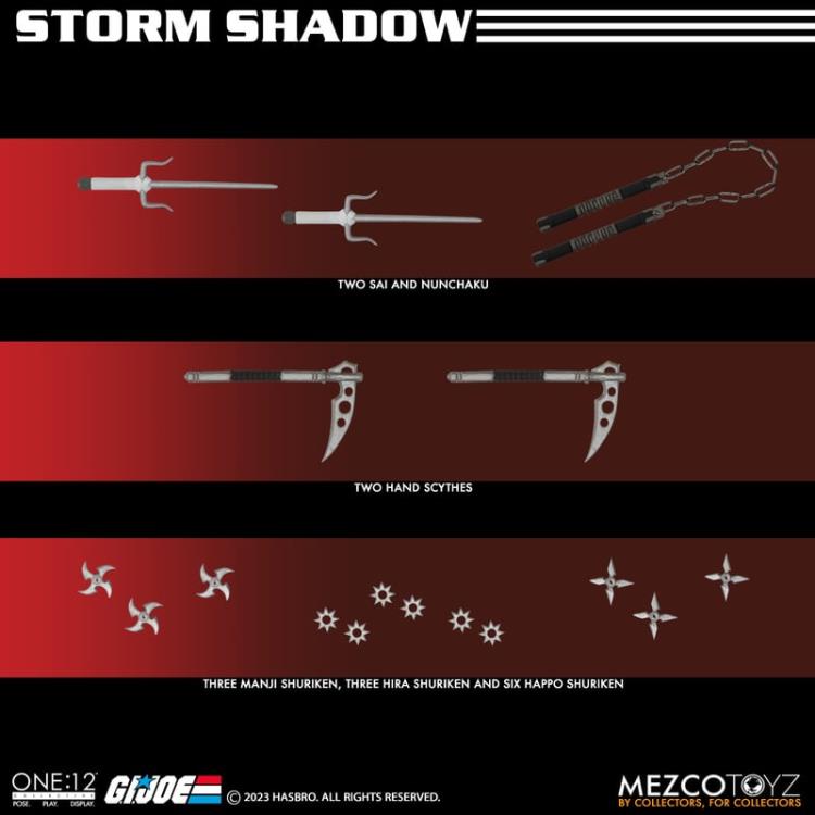 G.I. Joe One:12 Collective Storm Shadow (preorder) -  -  MEZCO TOYS