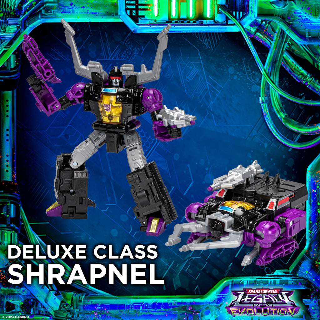 Transformers Legacy Evolution Shrapnel - deluxe class (Preorder