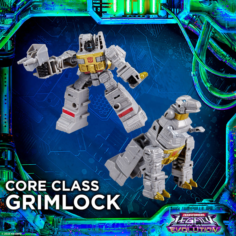 Transformers Legacy Evolution Grimlock - core class (Preorder June 2023) - Action & Toy Figures -  Hasbro