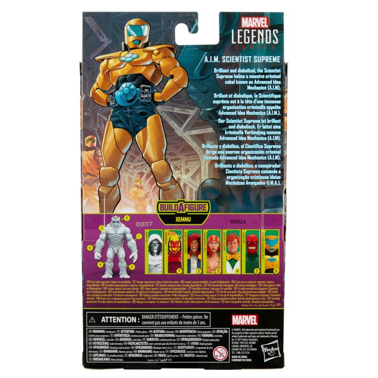 Marvel Legends Super Villains A.I.M. Scientist Supreme (Xemnu BAF